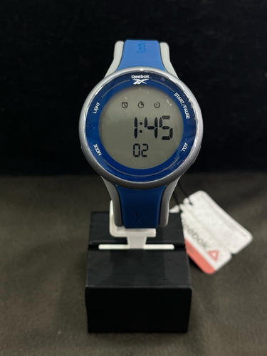 Reloj Reebok Hombre, Azul Silicona, Correa En Caucho Azul Marino Gris Oscuro Gris Oscuro (Reacondicionado)