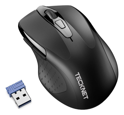 Mouse Tecknet Silencioso/negro