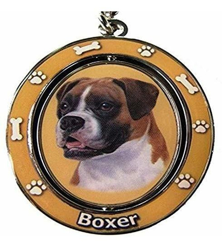 Boxer, Uncropped Llavero  Spinning Principales Se Aceptan Pe