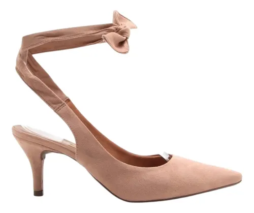 Scarpin aberto best sale vizzano