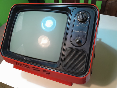 Antiguo Televisor Retro 14 Pulgadas. (Usado)