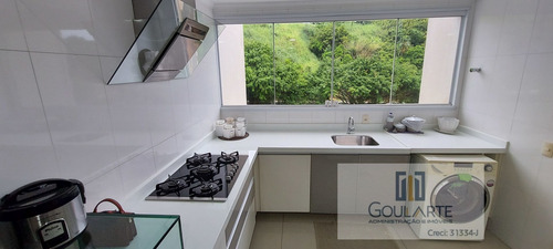 Imagem 15 de 30 de Apartamento Alto Padrão Com 2 Dormitórios Sendo 1 Suíte, Lazer No Condomínio E Vista Total Para O Mar. - 3578