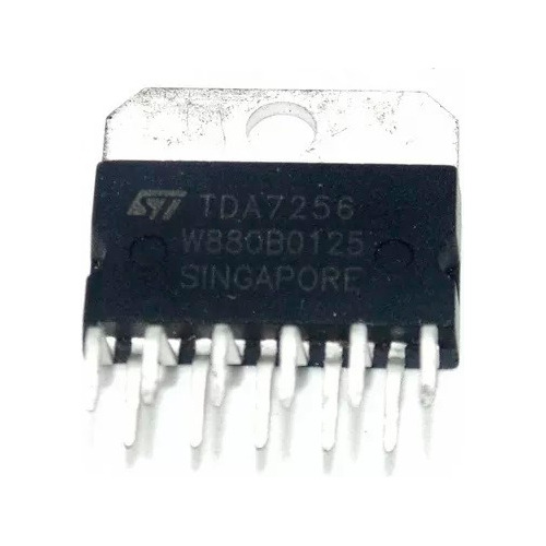 Tda7256 C.i. Amplificador De Audio 30w Btl (Usado)