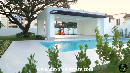 Imagen 19 de 20 de Apartamento Nuevo Con Azotea En Residencial Con Piscina, Santiago (hfa-210)