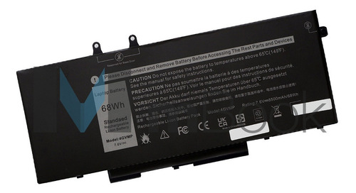 Bateria Para Dell Latitude 5400 Bateria Preto
