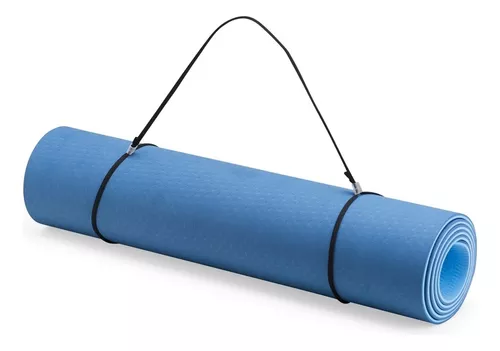 Esterilla de yoga grande – 0.236 x 0.157 x 0.354 in, extra gruesa, para  yoga, pilates, estiramiento, cardio, gimnasio en casa, antideslizante
