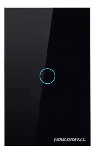 Interruptor Smart Wi-fi Inteligente Touch Lite 1 Botão Preto