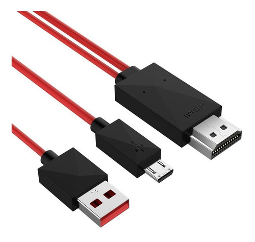 Cabo Adaptador Micro Usb Mhl Para Hdmi Galaxy S3 S4 S5 S6