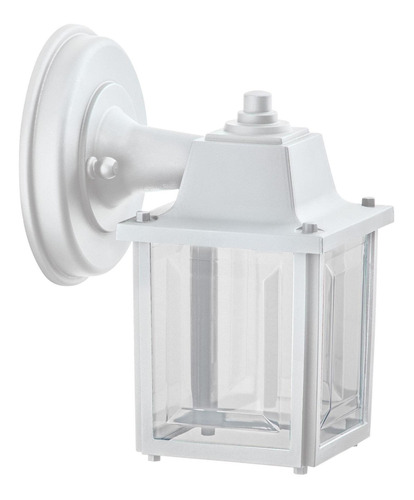 Luminaria Branco Arandela Externo Plastico Vintage Alz19 6un