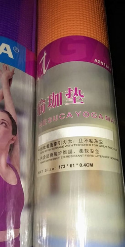 Esterilla De Yoga O Mat Para Hacer Ejercicios
