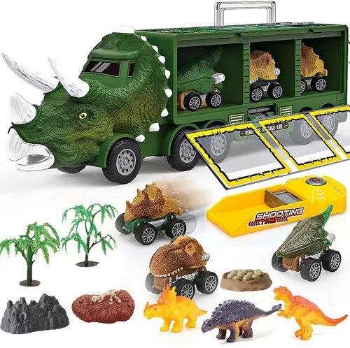 Juguete De Camión Dinosaurios Transportador Luz Y Musica | Meses sin intereses Juguete De Camión Dinosaurios Transportador Luz Y Musica | Meses sin intereses
