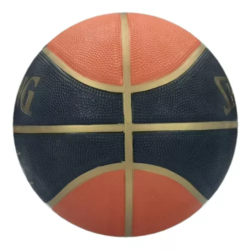 Bola Basquete Spalding Tf-50 Tamanho 7 E Bomba De Encher