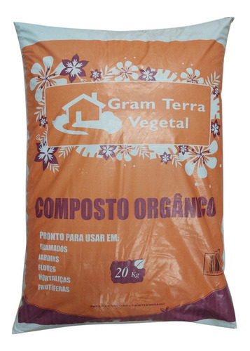 Composto Orgânico 20kg - Gram Terra