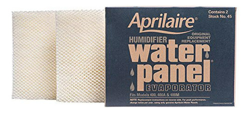 Panel De Agua Evaporador Aprilaire 45, 2-pack (empaque Puede