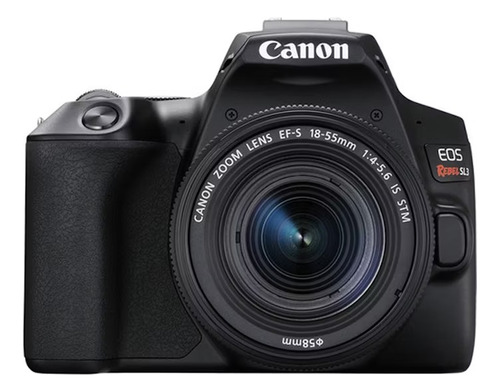 Canon Eos Rebel Sl3 + Lente Ef-s 18-55mm Kit Color Negro 