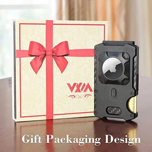 Carteira Wxm Para Homens Com Suporte Para Airtag, Crédito, B