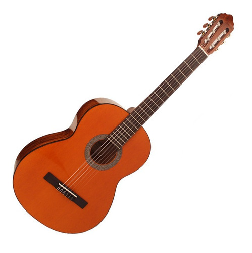 Guitarra Clasica Cort Ac100 Dx Yellow Tint Funda - Plus
