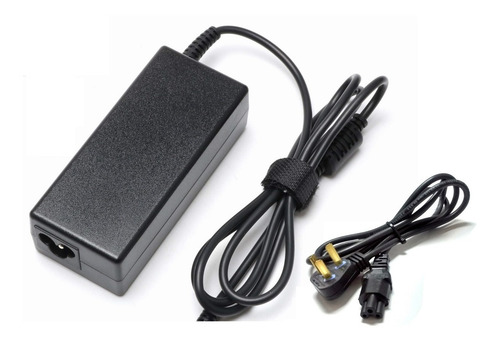 Cargador Notebook Bgh Positivo 65w 5.5 X 2.5mm Hipro, Con Cable A La Pared De Regalo