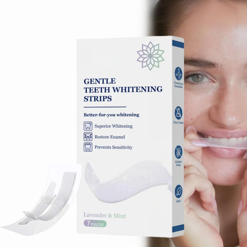 - Tiras Blanqueadoras De Dientes, 2025 Blanqueamiento Suave