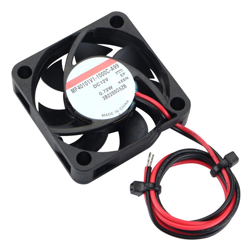 Mini Impresora Ventilador De Refrigeración Fácil 12v