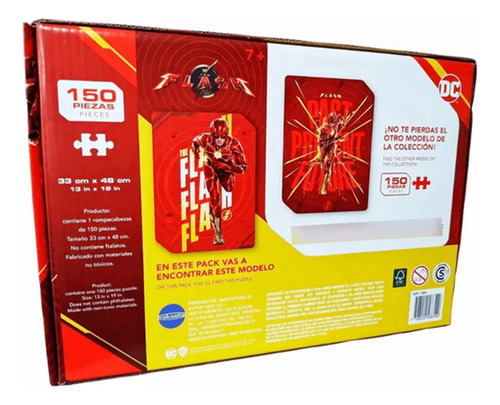 Rompecabezas Puzzle Liga Justicia Superman Batman 150 P 1654