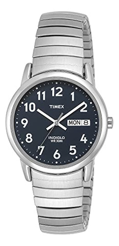 Reloj Hombre  Timex T20031 Easy Reader Reloj Con Banda De Ex