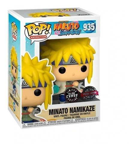 Funko Pop  Minato Namikaze #935 S E Chase Naruto Shippuden