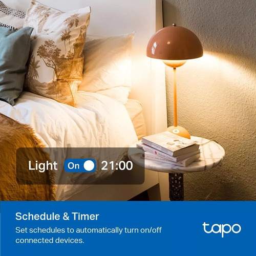 Extensor De Enchufe Inteligente Tp-link Tapo P306 Con Luz