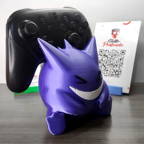 Suporte Para Controle Xbox Playstation 5 Gengar Pokémon
