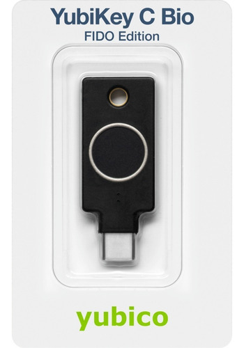 Yubikey C Bio Lector Huella Digital Llave Seguridad Fido U2f