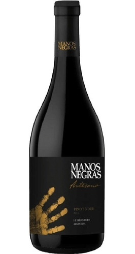 Manos Negras Artesano Pinot Noir Caja X 6 Sejanovich - Envío