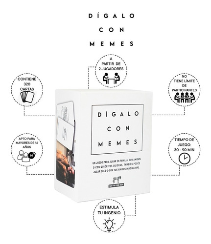 Imagen 3 de 12 de Cartas Salvajes + Digalo Con Memes + Meme Test Juego Cartas