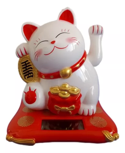 Gato Negro De La Suerte (Maneki-neko) 11cm