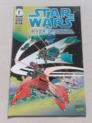 Star Wars River Of Chaos N° 2  Año 1995 Dark Horses Comics