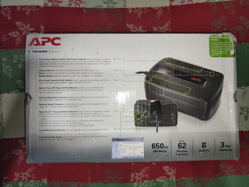 Batería Apc 650va Schneider 