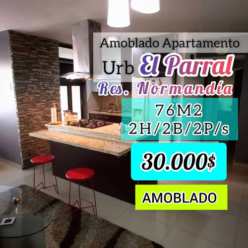 Lore Vende Apartamento Amoblado En Urb. El Parral. 