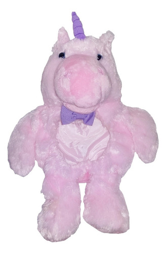 Peluche Portaobjetos Unicornio Corbata 38cm Teddy Tonk