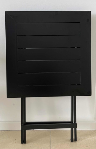 Imagen 10 de 10 de Mesa Jardin Plegable Chapa / Bares, Restaurantes 070 X 070