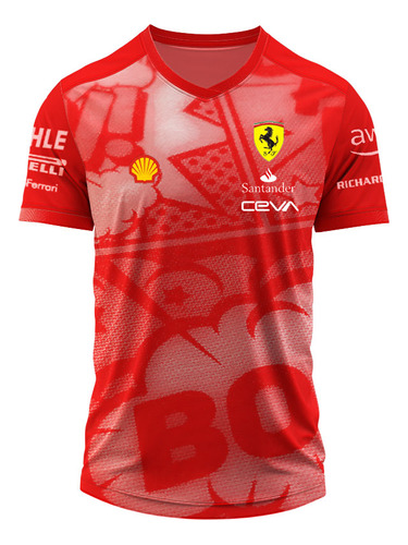 Remera Formula 1 Talle Especial