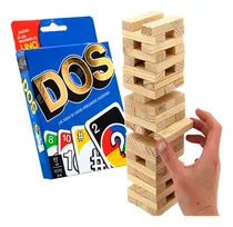 Comprar Kit Juegos Mesa Cartas Tipo Dos + Juego De Mesa Estrategico