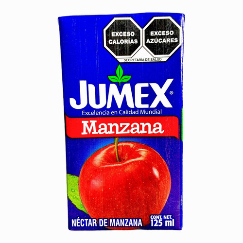 Jugo Nectar Jumex De Manzana 125 Ml