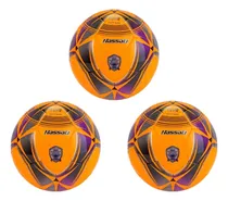 Comprar Combo 3 Pelotas Nassau Papi Futbol 5 Futsal Indoor Tuji Nº 4