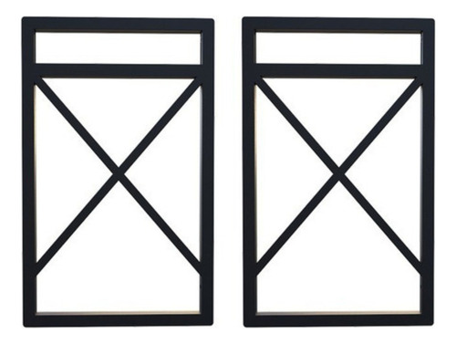 Prateleira Estilo Industrial Resistente Modelo X 28x37x60 Cm