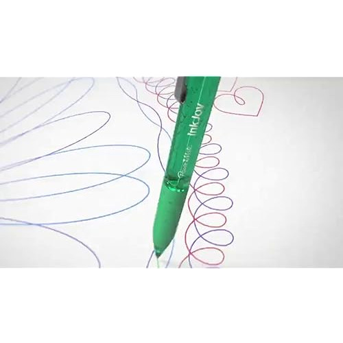 Bolígrafo Retráctil Inkjoy 100rt, Punto Medio, Azul, ...