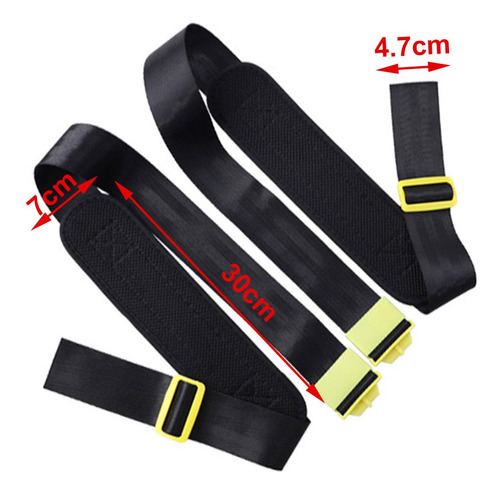 2 Correas Acolchadas Para Almohadilla Redonda Reforzada.