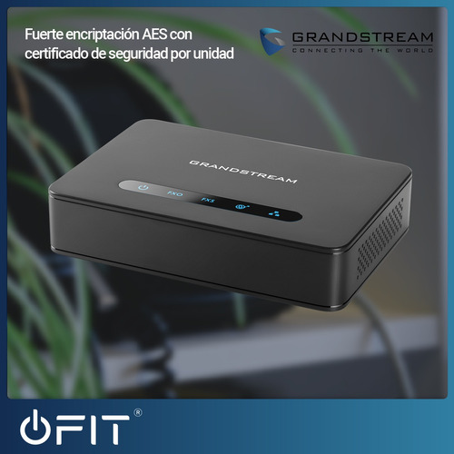 Imagen 6 de 10 de Gateway Grandstream Ht813 1 Puerto Fxs + 1 Fxo