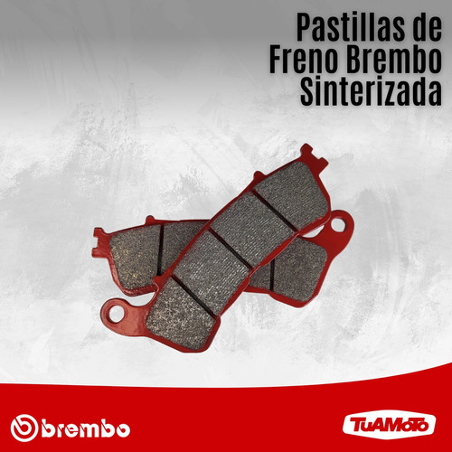 Pastillas De Freno Delanteras Brembo P/ Honda Nc 700 1 Cal.
