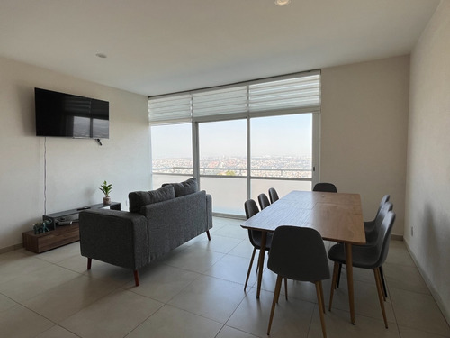 Departamento Amueblado, En Punta Norte Con Balcon.