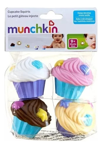 Flotadores Cupcake Munchkin Para La Bañera