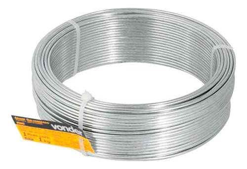 Arame Galvanizado 16 Bwg Fio 1,65mm Rolo 59mts 1kg - Vonder